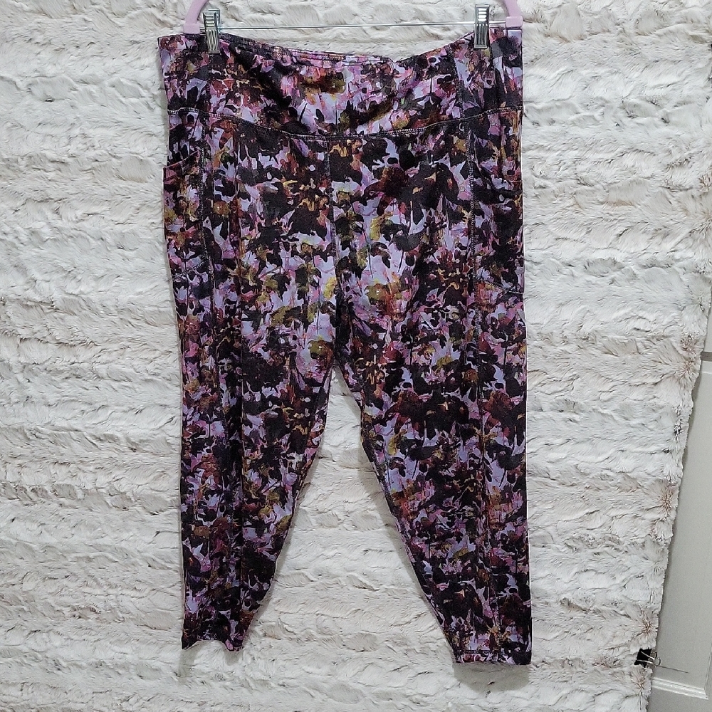 Pro Player Activewear Leggings Womens 3X, Wicking Technology, Athleisure, Yoga